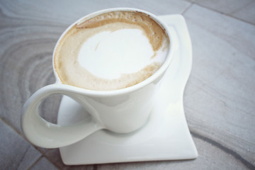 Hot coffe cup