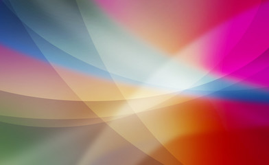 vibrant abstract background with curved lines and layers pattern