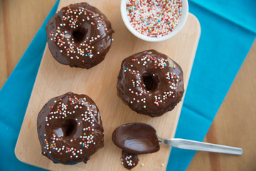 Schokoladen Donuts