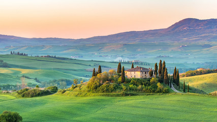 Beautiful landscape in Tuscany, Italy