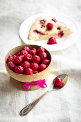 Cherry pie with frozen cherries
