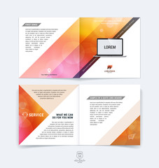 Abstract business brochure, booklet, flyer and cover design layo