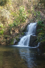 Thor Thip waterfall in thai national park
