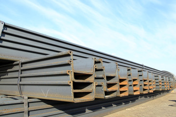 Fototapeta premium Channel steel