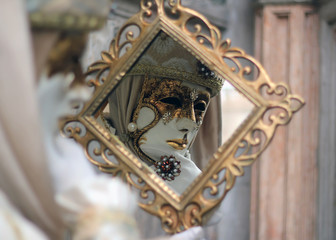 The Venetian carnival tradition is most famous for its distinctive masks