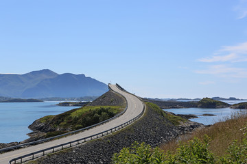 Atrlantik Road (Atlanterhavsvegen). Norway