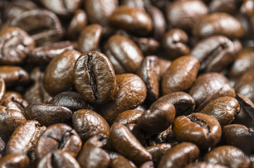 Many coffee beans