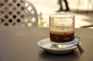 caffè in ghiaccio