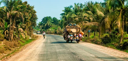 Zelfklevend Fotobehang Battambang / Cambodia © rcorno