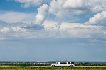 Wedding limousine