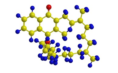 Molecular structure of Phylloquinone (vitamin K1)