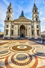 Budapest, St. Stephen’s Cathedral. Hungary - obrazy, fototapety, plakaty