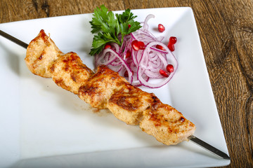 Chicken skewers
