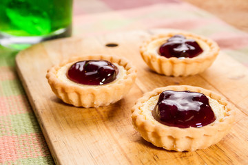 blueberry tart