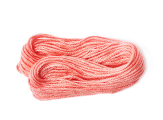 Embroidery thread yarn isolated