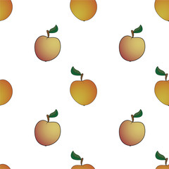 Apple  abstract seamless pattern