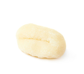Fototapeta na wymiar Gnocchi dough dumpling isolated
