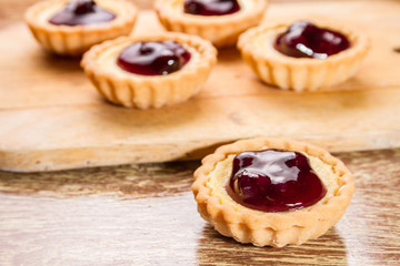 blueberry tart