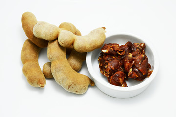 Tamarind and sour tamarind for cook