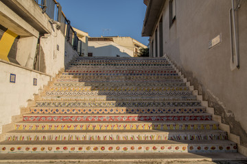 Scale decorate di Mazara del Vallo