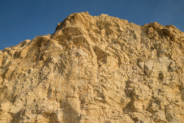 Fototapeta premium Netting on a cliff