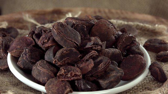 Heap of rotating Kola Nuts as not loopable 4K UHD footage