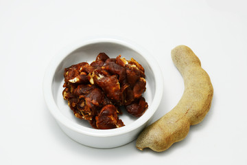 Tamarind and sour tamarind for cook
