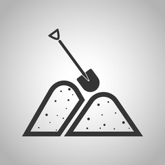 pile of sand icon