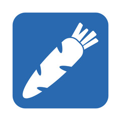 Obraz premium carrot icon