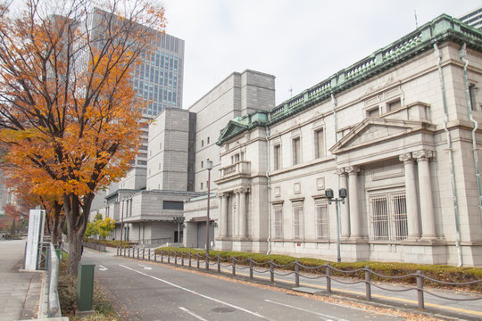 Old fashion building in Naniwa, Osaka, Japan