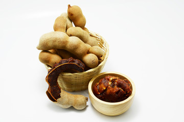 Tamarind and sour tamarind for cook