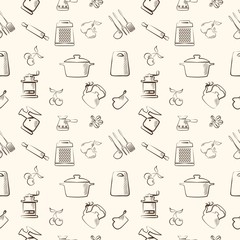 cooking vintage background