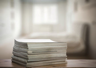 plates on white table
