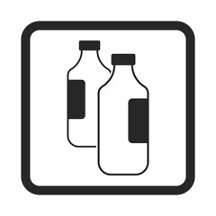 bottle of milk icon
