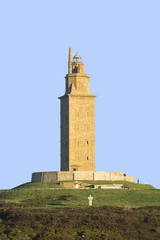 Hercules tower , Torre de Hercules, roman lighthouse , UNESCO world heritage