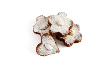 Homemade chocolate brownies