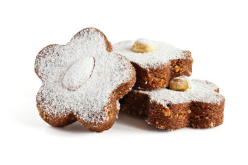 Homemade chocolate brownies