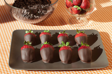 Chocolate strawberries