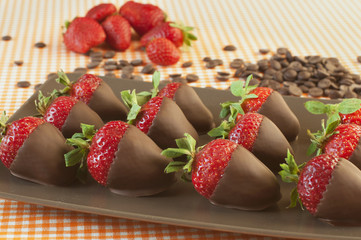 Chocolate strawberries