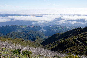 Über den Wolken auf Madeira