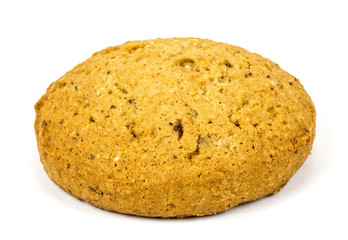 oatmeal cookies on a white background