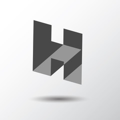 Letter H icon