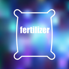 fertilizer bag icon