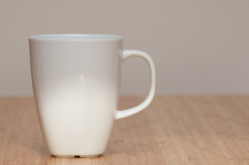 Obraz premium white coffee mug