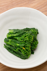 菜の花のおひたし　