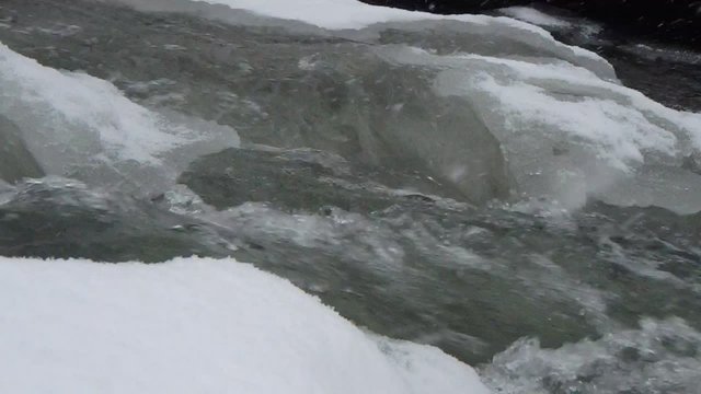 rivi&egrave;re en hiver