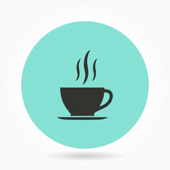 Coffee - vector icon.