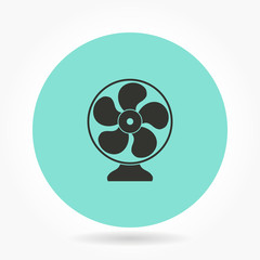 Fan - vector icon.