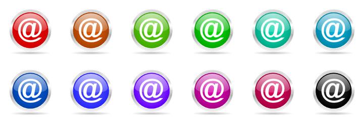 colorful vector web icon set