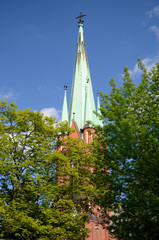 Cathedral in Gliwice (Poland)